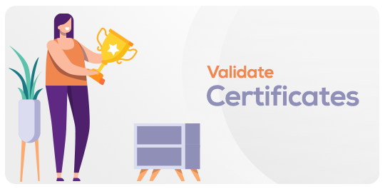 Validação de certificado